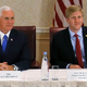 Vice President Pence with Chief of Staff Nick Ayers.